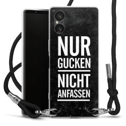 Carry Case Stoff schwarz/silber