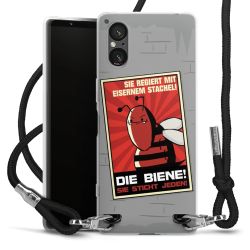 Carry Case Stoff schwarz/silber