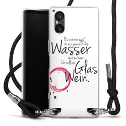 Carry Case Stoff schwarz/silber