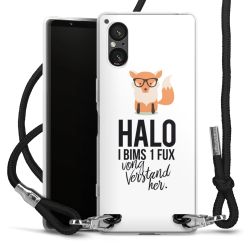 Carry Case Stoff schwarz/silber