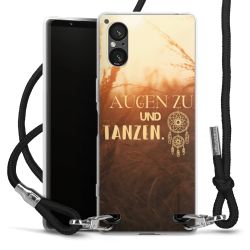 Carry Case Stoff schwarz/silber