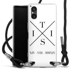 Carry Case Stoff schwarz/silber