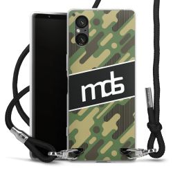 Carry Case Stoff schwarz/silber