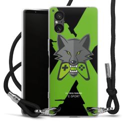 Carry Case Stoff schwarz/silber