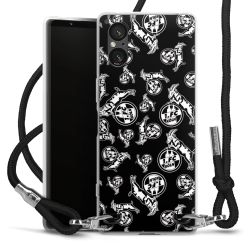 Carry Case Stoff schwarz/silber