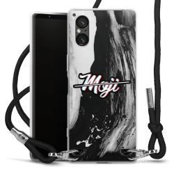 Carry Case Stoff schwarz/silber