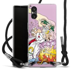 Carry Case Stoff schwarz/silber