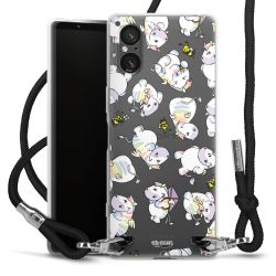 Carry Case Stoff schwarz/silber