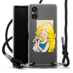 Carry Case Stoff schwarz/silber