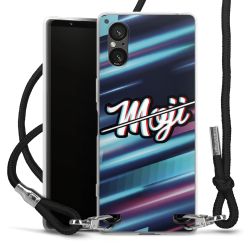 Carry Case Stoff schwarz/silber