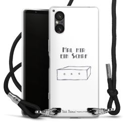 Carry Case Stoff schwarz/silber