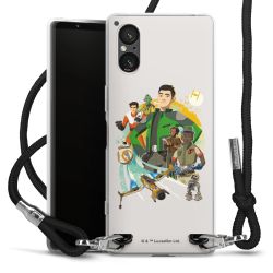 Carry Case Stoff schwarz/silber