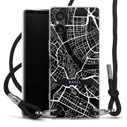 Carry Case Stoff schwarz/silber