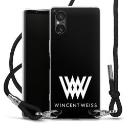 Carry Case Stoff schwarz/silber