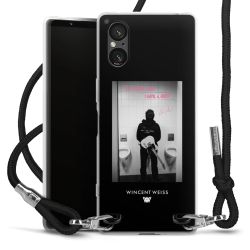 Carry Case Stoff schwarz/silber