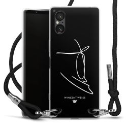 Carry Case Stoff schwarz/silber