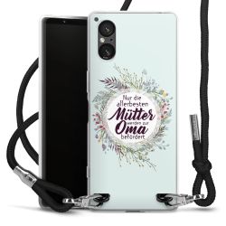 Carry Case Stoff schwarz/silber