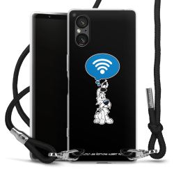 Carry Case Stoff schwarz/silber