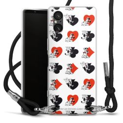 Carry Case Stoff schwarz/silber