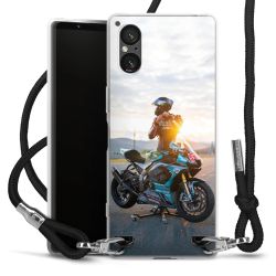 Carry Case Stoff schwarz/silber