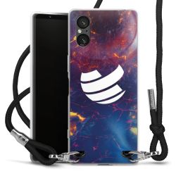 Carry Case Stoff schwarz/silber