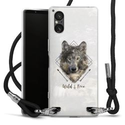 Carry Case Stoff schwarz/silber