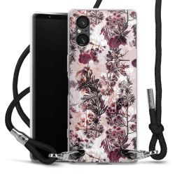 Carry Case Transparent Fabric black/silver