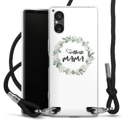 Carry Case Stoff schwarz/silber