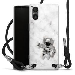 Carry Case Transparent Fabric black/silver