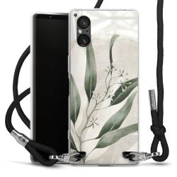 Carry Case Transparent Fabric black/silver