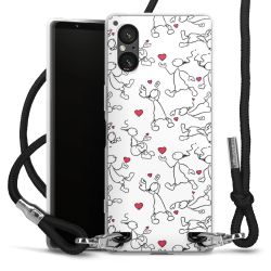 Carry Case Stoff schwarz/silber