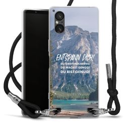 Carry Case Stoff schwarz/silber