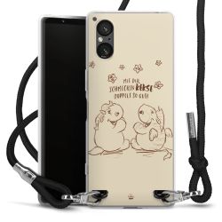 Carry Case Stoff schwarz/silber