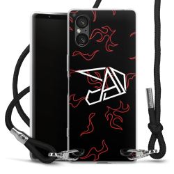 Carry Case Stoff schwarz/silber