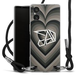 Carry Case Stoff schwarz/silber