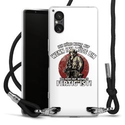 Carry Case Stoff schwarz/silber