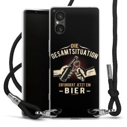 Carry Case Stoff schwarz/silber