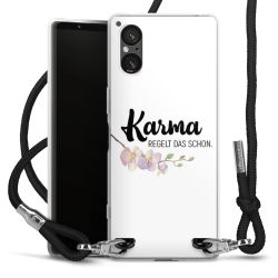 Carry Case Stoff schwarz/silber