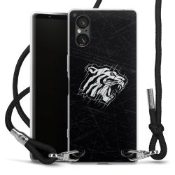 Carry Case Stoff schwarz/silber