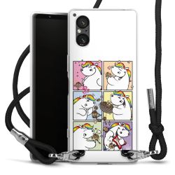 Carry Case Stoff schwarz/silber