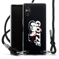 Carry Case Stoff schwarz/silber