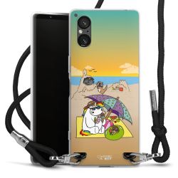 Carry Case Stoff schwarz/silber