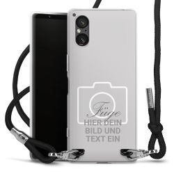 Carry Case Stoff schwarz/silber