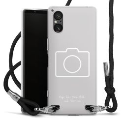 Carry Case Stoff schwarz/silber