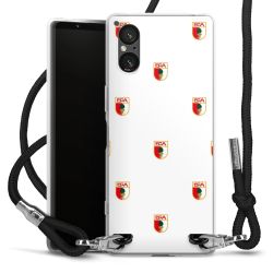 Carry Case Stoff schwarz/silber