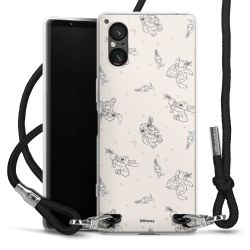 Carry Case Stoff schwarz/silber