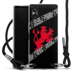 Carry Case Stoff schwarz/silber