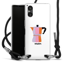 Carry Case Stoff schwarz/silber