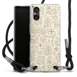 Carry Case Stoff schwarz/silber