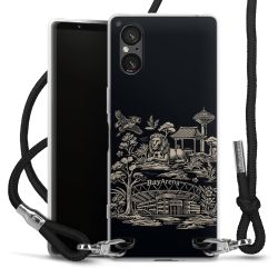 Carry Case Stoff schwarz/silber